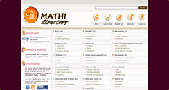 Desktop Screenshot of mathi.info